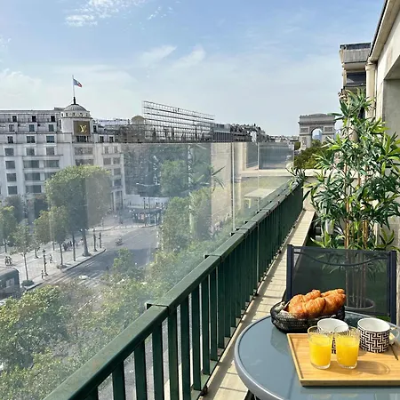 Unique Panoramic Flat Champs-elysees Appartamento